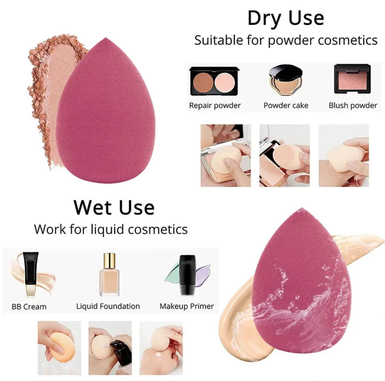 (20) Makeup Sponges