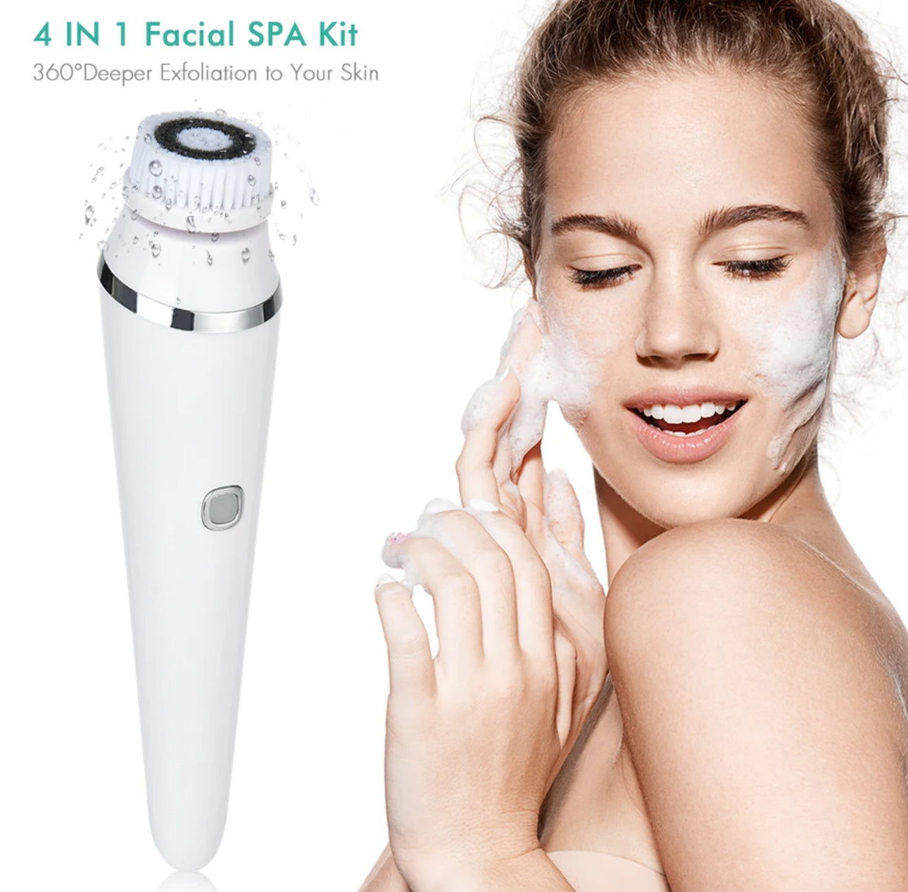 Electric Cleansing Facial Brush