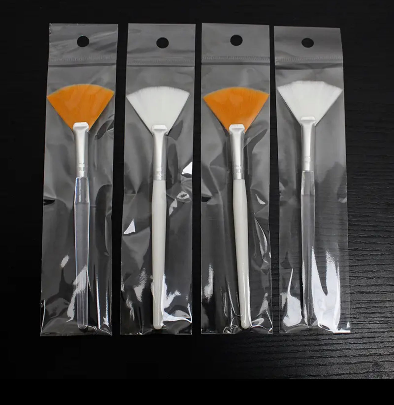 (6) Facial Masque Brushes