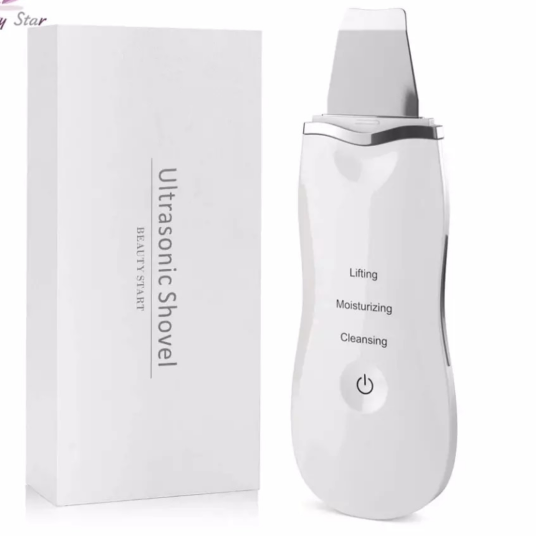 Portable LCD Ultrasonic Face Skin Cleaner