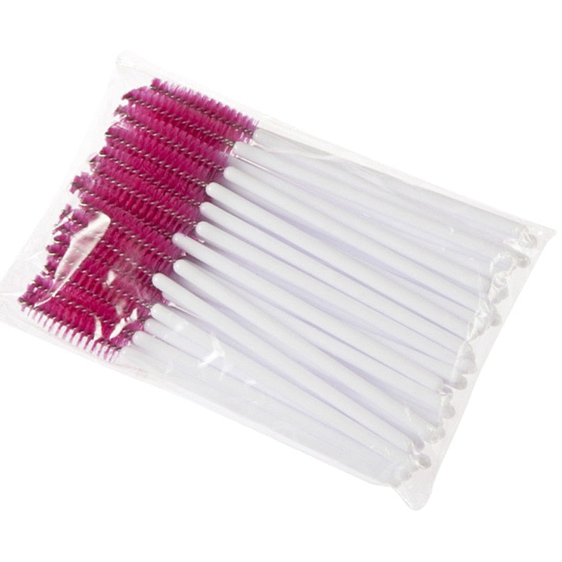 Eyelash 50 piece disposable brushes